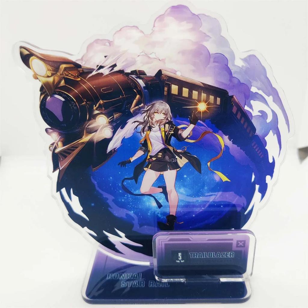 Game Honkai Star Rail Figures Aventurine Acheron Sparkle Anime Acrylic Stand Model Desk Ornaments Fans Friend Xms Gifts