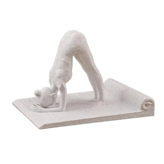 3D Printed Yoga Pose Mobile Phone Figurine Universal Holder