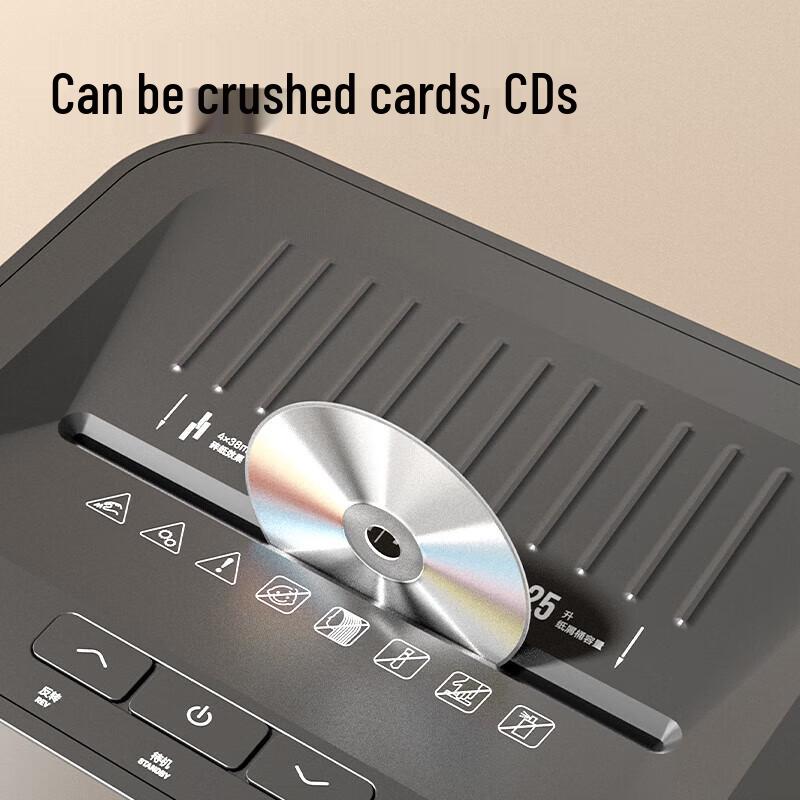 Deli GA762 Auto-Feed High-Security Cross-Cut Paper Shredder CN plug (adapter included)
