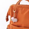 Zodiac Goat Rhinestone Keychain Shiny Bling Rhinestone 1Pcs Alloy Key Ring for Graduation Gift Backpack Pendant