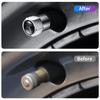 4pcs Car Wheel Tire Valve Caps Tyre Stem Covers Airdust Waterproof For Tesla Logo Model 3 S X Y Roadster Bonina Coil Accessories