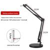 Adjustable Dual Boom Arm Microphone Stand for Desktop with Telescopic Base and Tablet Clamp, Perfect for Live Streaming and Singing.