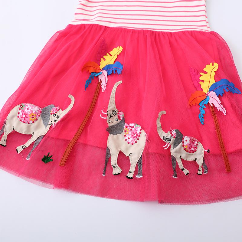 British Style Summer Jumping Girls' Dress