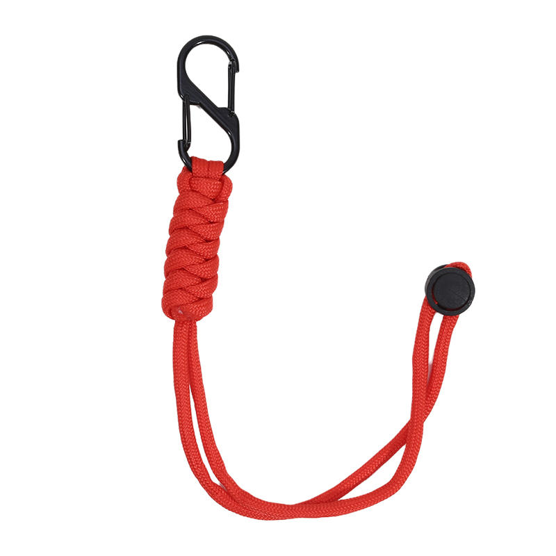 1Pcs/Pack Creative Simple Color Blocked Braided Rope Anti Lost Keychain Backpack Hanging Accessories Car Keychain Hanging Rope