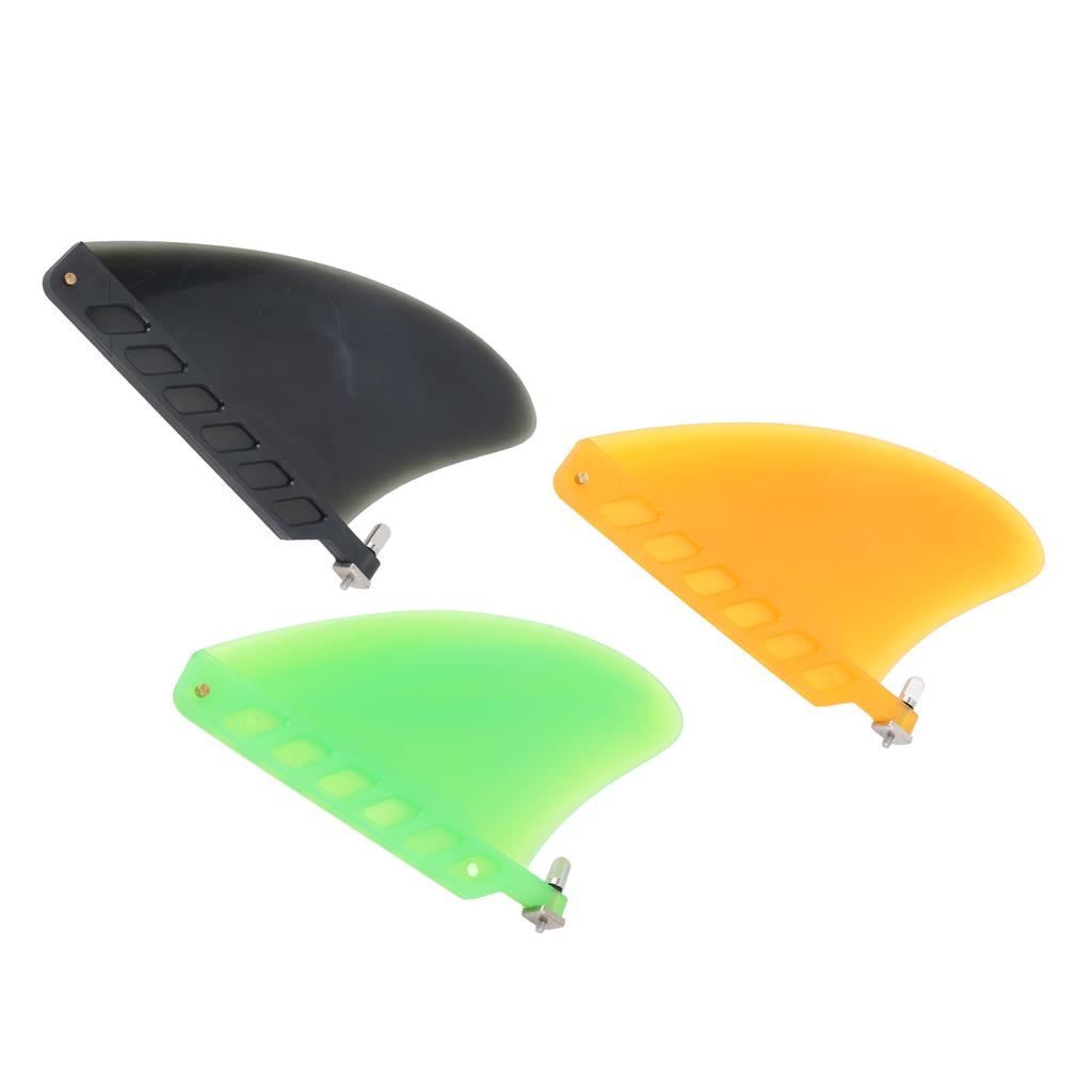 4.6in Surfboard Fin TPU Lightweight Enhanced Control Stylish Look Paddle Board Replacement Fin for L