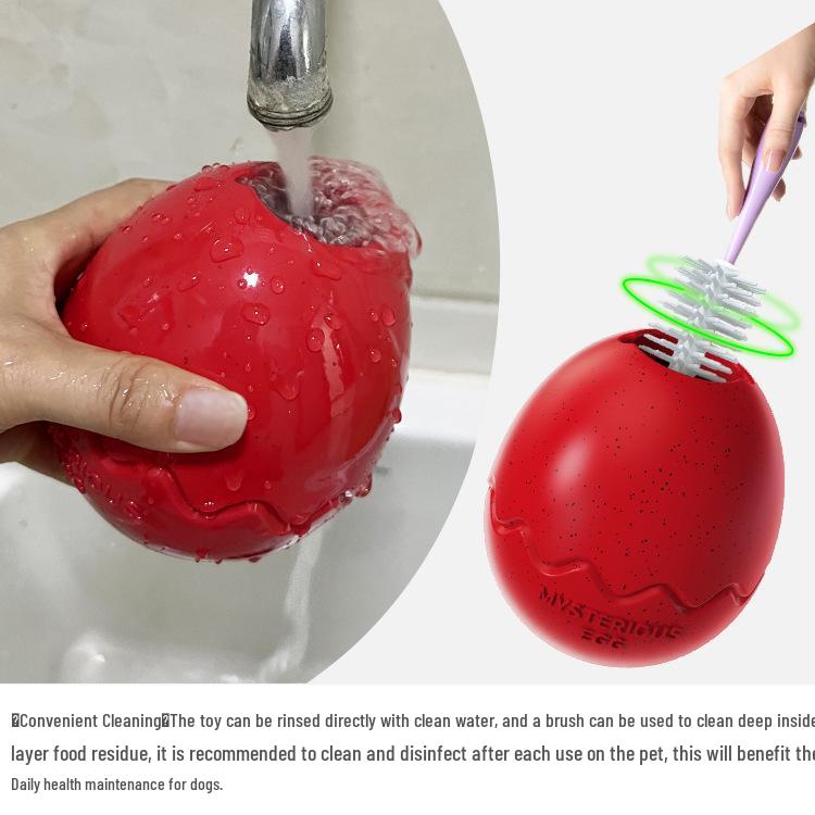 Pet Food Dispensing Dog Molar Ball - Indestructible Slow Feeder and Biting Toy