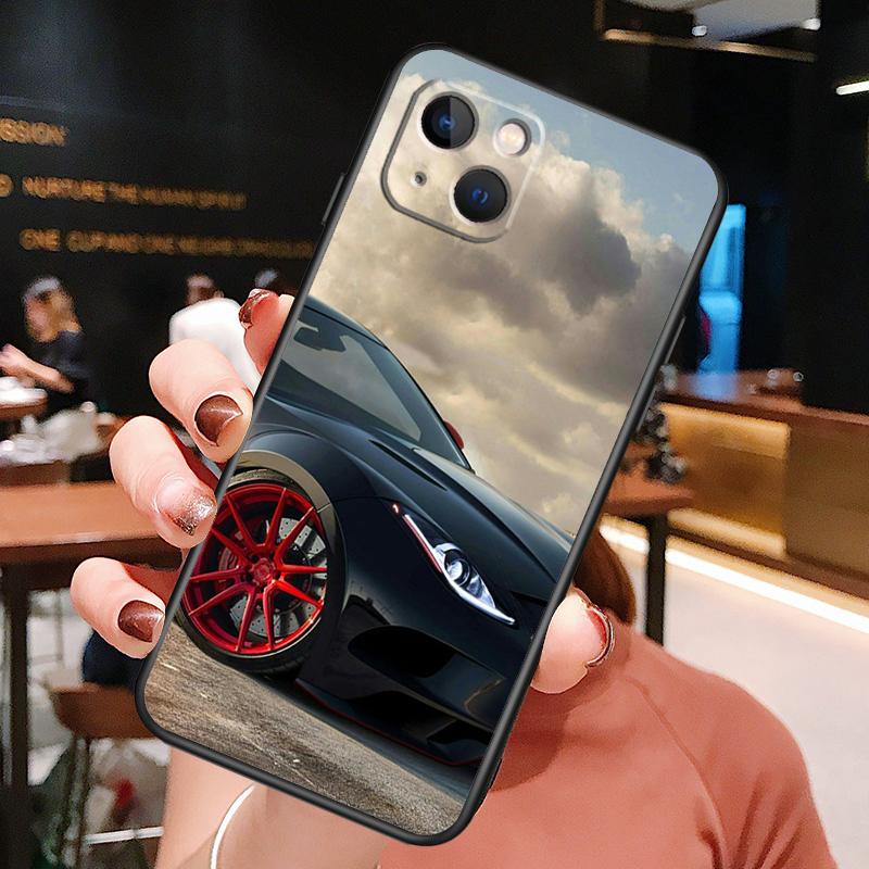 Sport Cars Male Men Phone Case For iPhone 16 Pro Max 15 14 12 11 13 Pro Max Plus 12 13 Mini XR 16e Funda Silione Cover