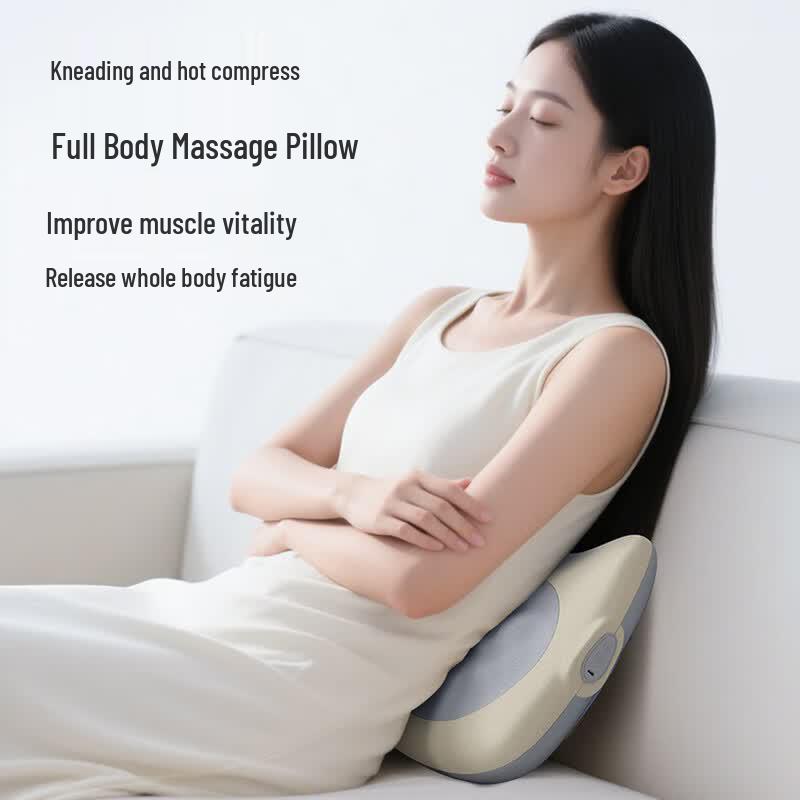 Aigo ABAM-1801 Back and Lumbar Massager Cushion CN Plug (adapter Included)