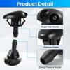 Windscreen Wiper Washer Nozzle Jet For Nissan Navara D22 D40 Silvia 200sx S14 S15 Sentra B15 Sunny B13 B14 Pathfinder R50