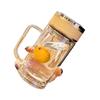 OLOEY Double-Layer Business Glass Tea Infuser Cup