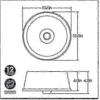 10 Inch Fluted Ring Cake Non Stick Coating, Robust Thick Carbon Steel XKS
