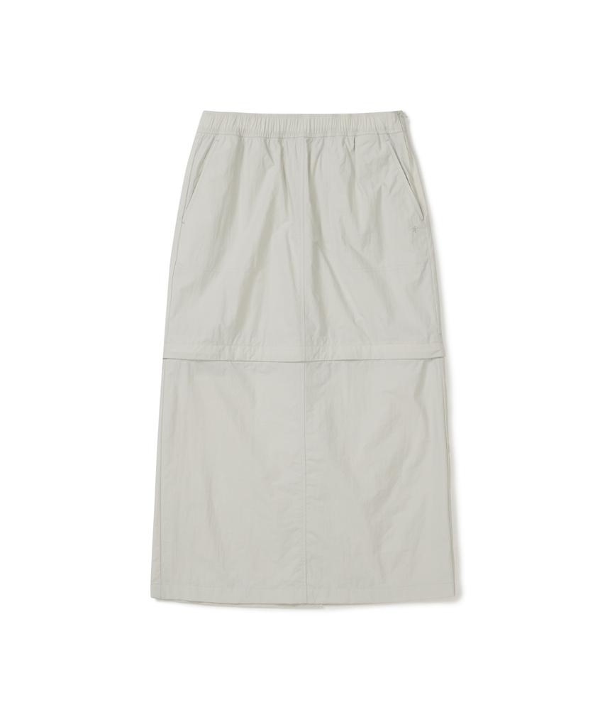 SNOWPEAK APPAREL Lightweight Taslan Detachable Skirt (S26Mwlsk55) Light Beige
