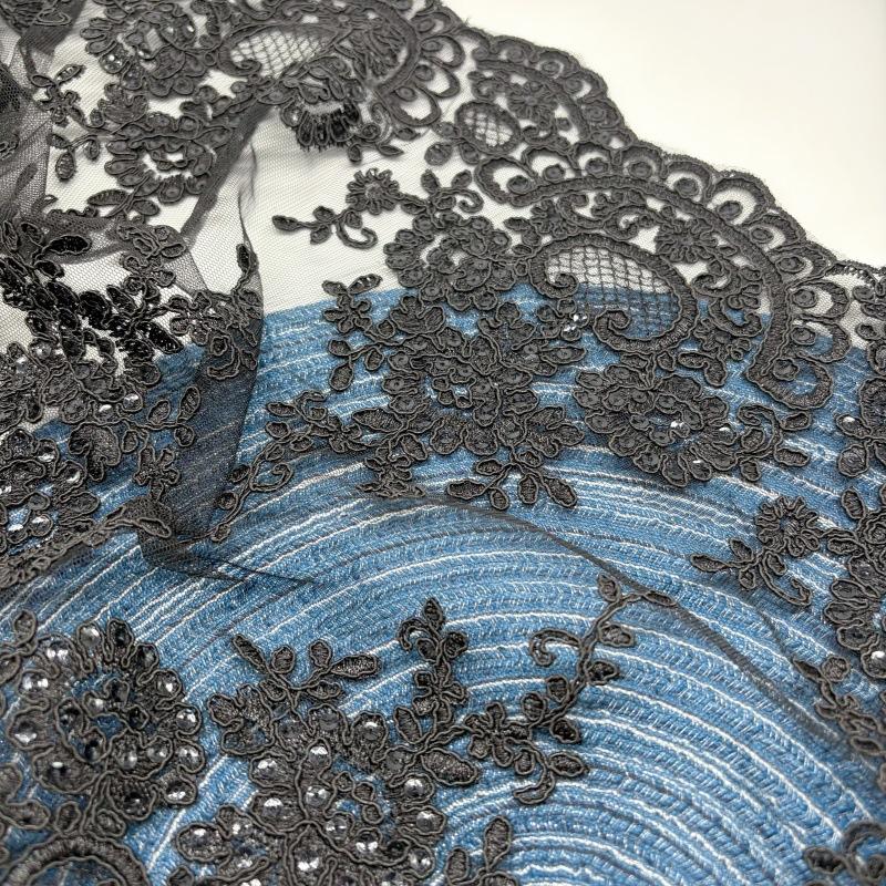 Exklusivt För Spets Bilben Spets 34 Cm, Bilateral Strandbroderi, Hemmjuka Tillbehör