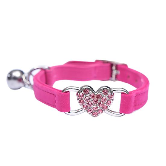 Yousheng Cat Collar Skin-friendly Adjustable Multi-color Safety Belt Pet Necklace Pet