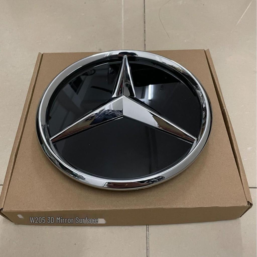 Mercedes-Benz W205 C-Class Front Grille Emblem - Compatible with C200, C180, C43, C260, and C300 Models