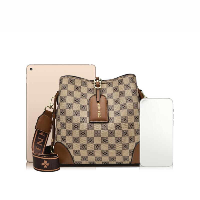 Women's Crossbody Bag, Bucket Bag, High-Quality Light Luxury Style Shoulder Bag, Handbag