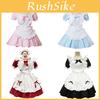 Japanese Black Classic Maid Dress Alice Soft Sister Lolita Princess Party Costume
