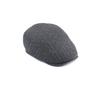Croogo Newsboy Knit Hunting Basic Cold Weather Beret Cap, Hat, Simple, Style, Women's (Gray)