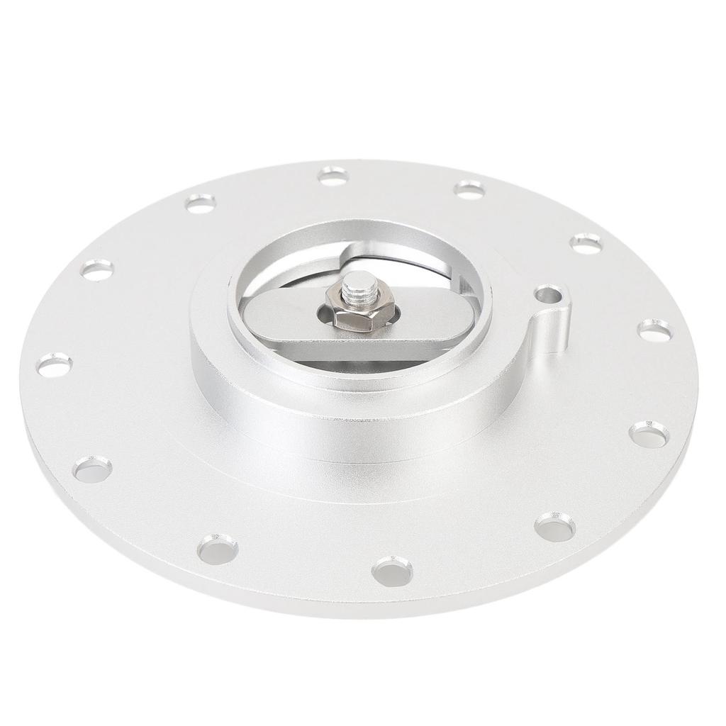 160mm Billet Aluminum   Fuel Cell Gas   With 12 Hole Cell Bung and Gasket for 12 Screw 5.343 In Screw Holes Fuel Cell