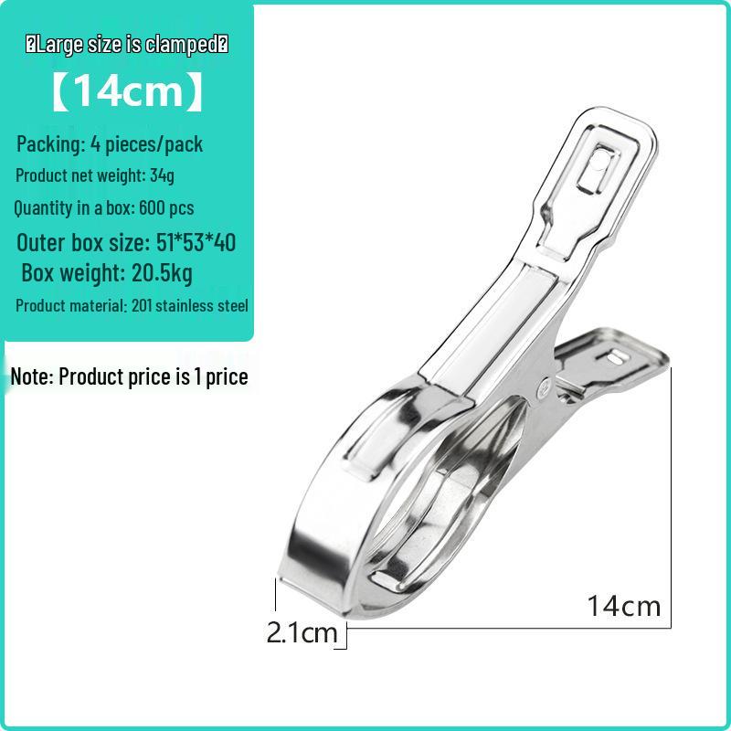 Edelstahl Große Sonnen-Quilt-Wäscheklammern - Winddichte & Multifunktionale Trockenclips