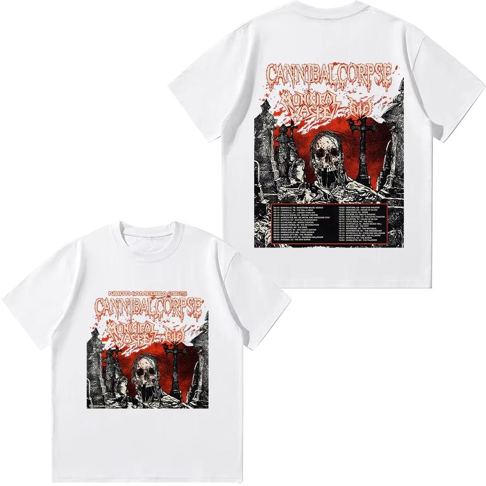 Mode Buchstaben Horror Muster Herren T-Shirt Locker Kurzarm T-Shirts Sommer Outdoor Freizeit Damen Oberteile Kleidung