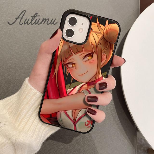 Himiko Toga Manga Phone Case for iPhone 11 12 13 14 Pro Max Mini X XR XS SE 2020 6S 7 8 Plus Samsung Galaxy S21 S22 Cover Shell