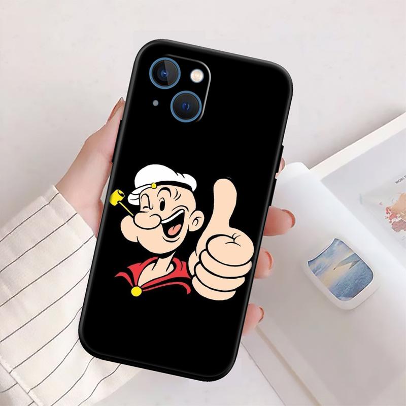 RP53 P-Popeyes New High-End Shell Phone Case for Redmi Note 8 9 Pro Max 9S 9T 9C NFC 8T 8A 10A A4