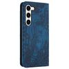 For Samsung Galaxy S23 Case Leather Magnetic Wallet Phone Cover Elephant Pattern
