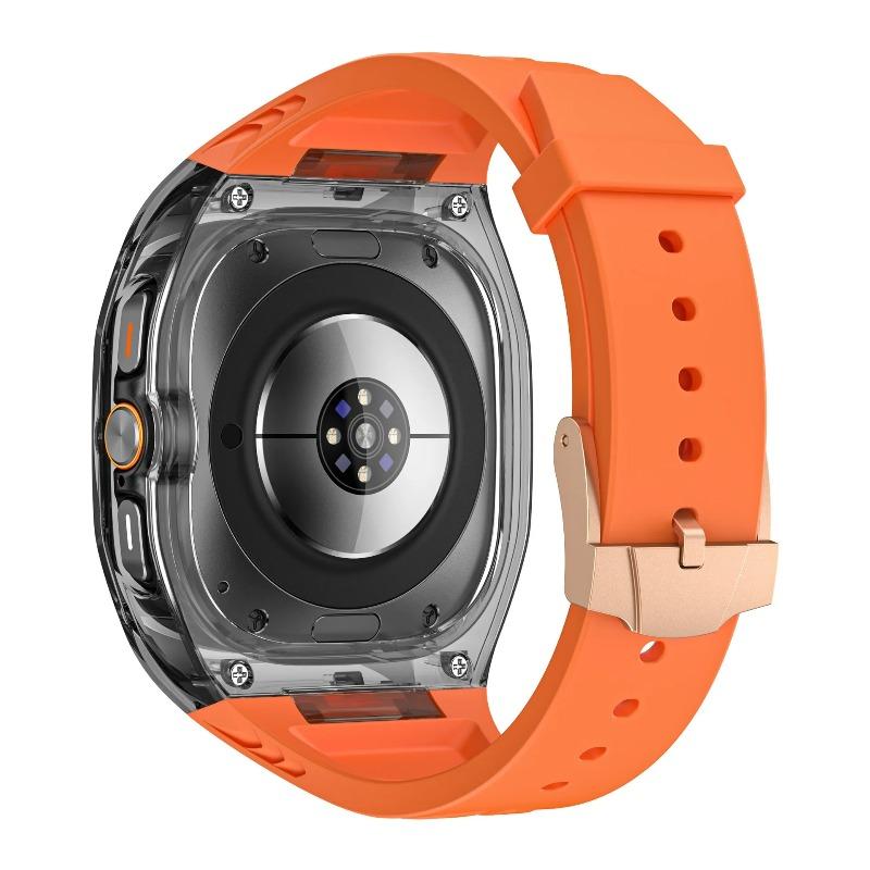 PC+TPU Case for Samsung Galaxy Watch Ultra 47mm Integrated Silicone Wristband For Galaxy Watch 2025 Ultra 47mm Accessories Belt