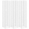 Gabion Raised Beds 3 Pcs 30 X 30 X 150 Cm Iron