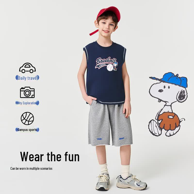 Snoopy Boy's Sleeveless Casual Vest
