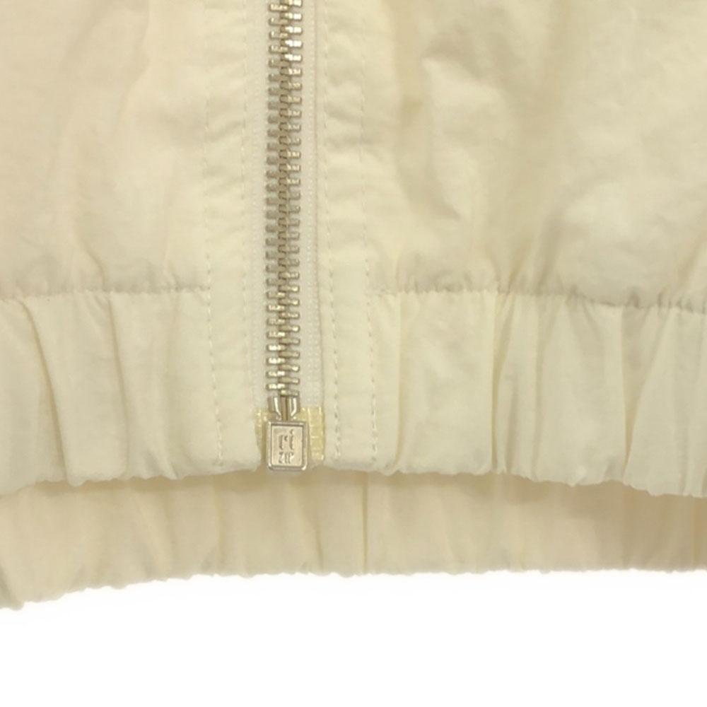 NORDICA Logo embroidery tennis Nylon jacket 40 White x red Blouson Women Used