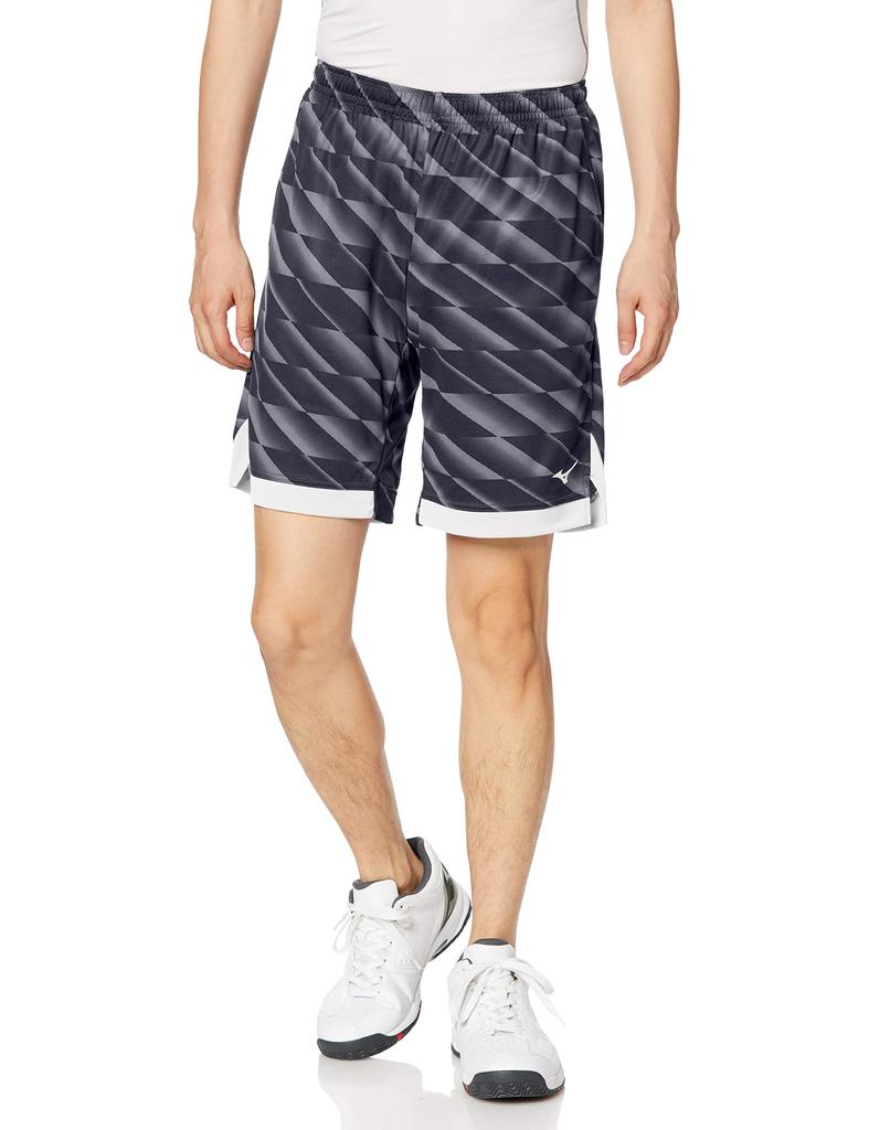 Tennis Wear Game Pants 62JB0002 M [Mizuno] Black/White