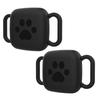 2 PCS Silicone Case for Tile Mate 2025 2025 Holder Case Protective Cover Sleeve Sturdy Secure Tag Holder for Pet Dog Cat Collar