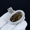 Smoky Topaz Pendant, 925 Sterling Silver Handmade Jewelry, Smoky Topaz Silver Pendant, Party Wear Jewelry For Women's, Pendant Valentine's Day Gift