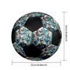 Pallone da calcio ufficiale dell'Argentina, Taglia 5, Cucito a macchina in PVC, Resistente e ad alto rimbalzo, Adatto a tutte le età, Merchandising per tifosi, per partite e uso all'aperto.