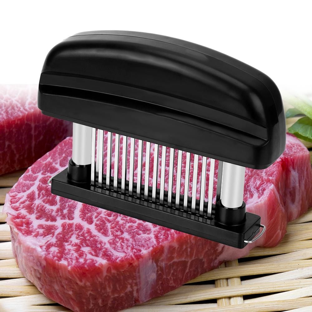 

48 Blades Needle Cooking Tools Stainless Steel For Beef Steak Kitchen Tools Meat Tenderizer Tender Meat Hammer 20A
