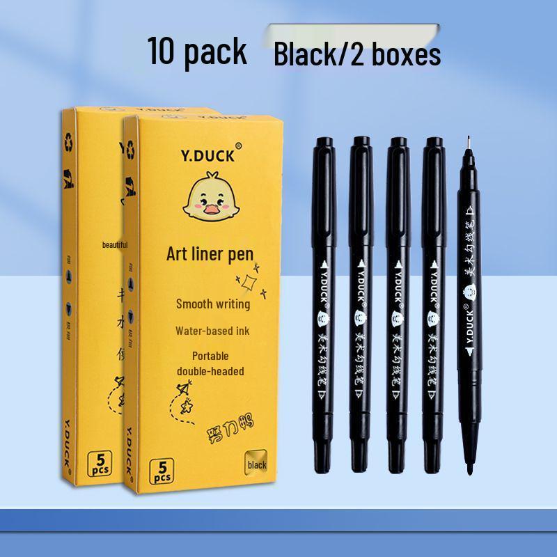 

Водостойкий Невыцветающий Двусторонний Линер: Детская ручка для рисования и обводки