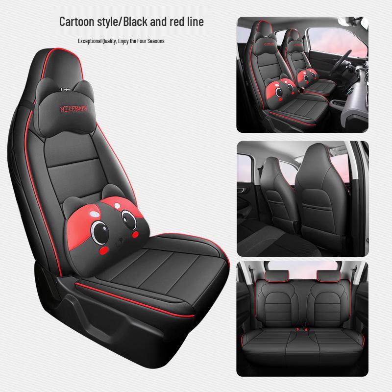 Leapmotor T03 Full Leather Car Seat Cover - All-Season, Universal Fit