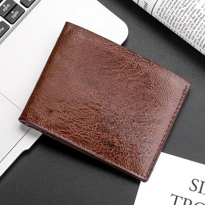 Lishen Men's Short Multi-Card Wallet with Driver's License Slot
