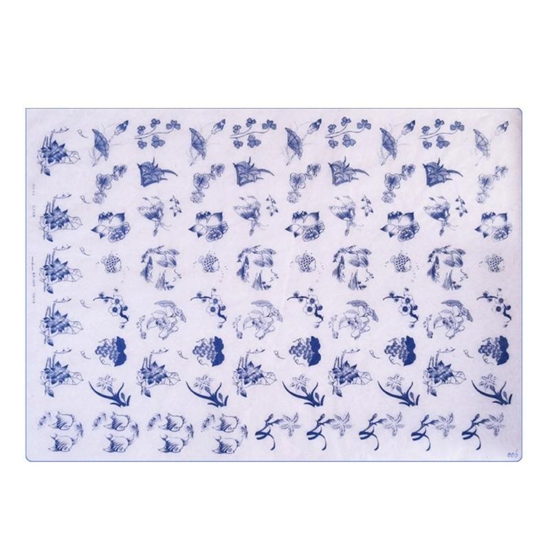 Ceramics Clay Transfer Paper Underglaze Flower Paper Pottery Clay Paper
