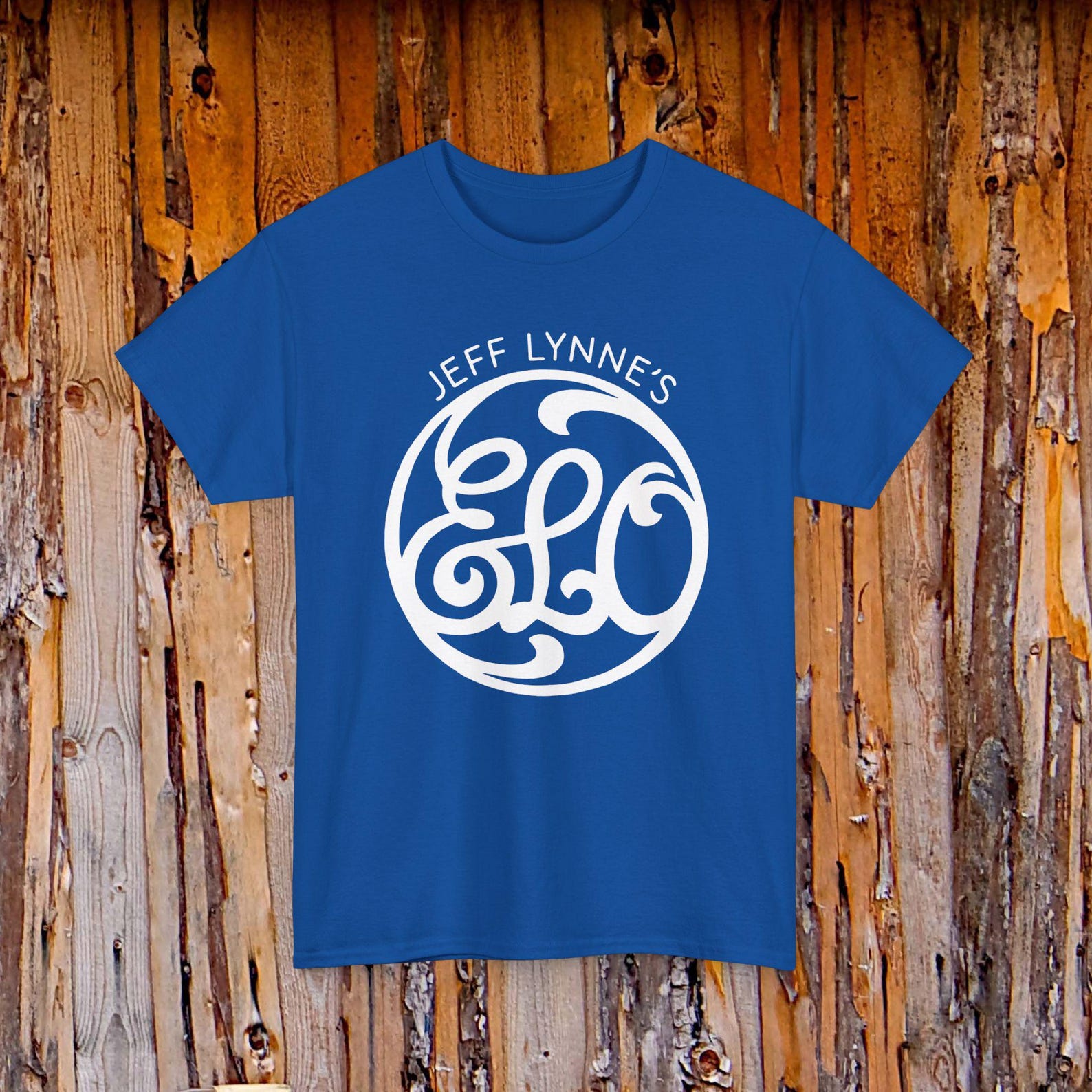 Jeff Lynnes ELO Electric Light Orchestra Band Logo Tee | Music Shirt S