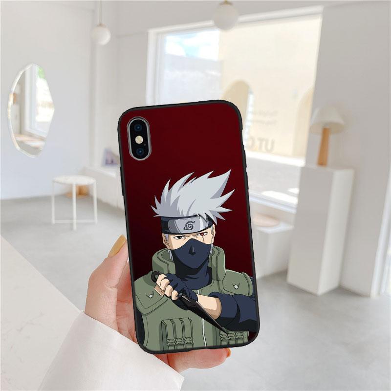 LO68 Naruto Kakashi Soft Shell Phone Case for Samsung Galaxy Note 10 20 S23 S24 S25 Ultra FE Plus Edge Lite A02S A35 A07 A17