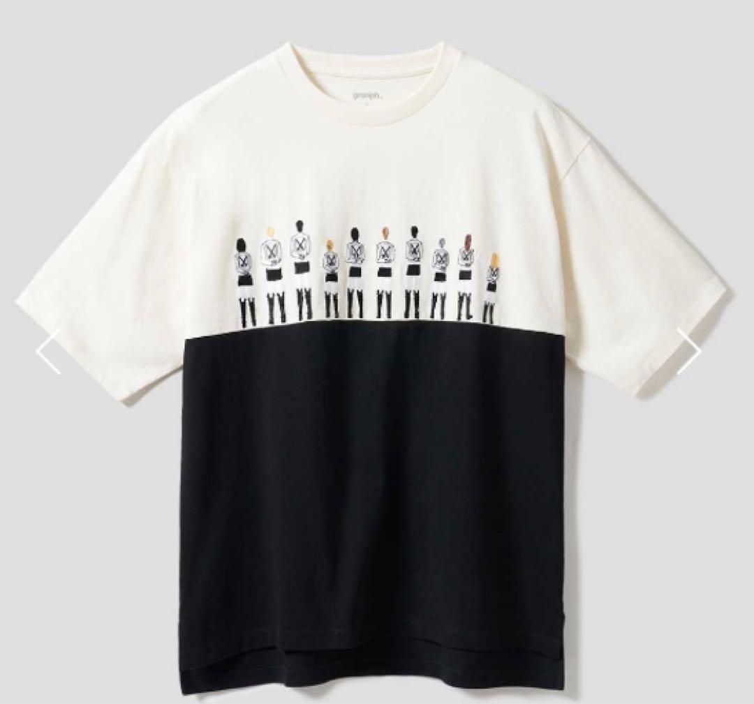 

[USED] graniph Attack on Titan Top 10 | Big Silhouette T-Shirt XL