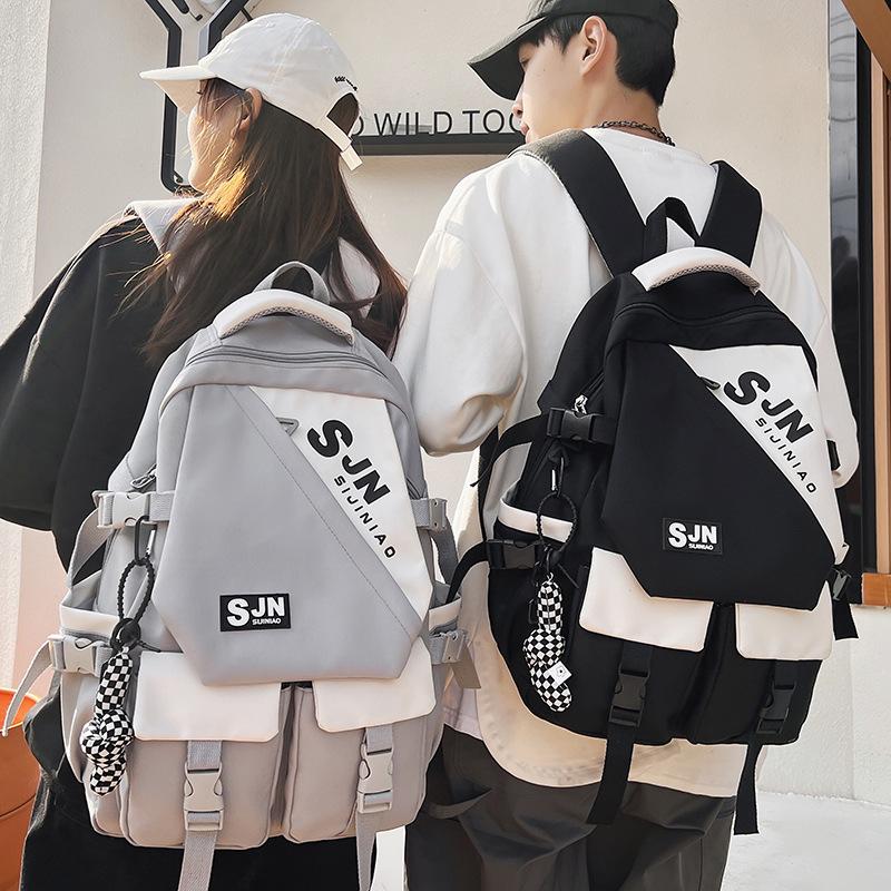 

Schoolbags Children Elementary School Students Girls Junior High School Students High School Students Boys Splicing Backpacks