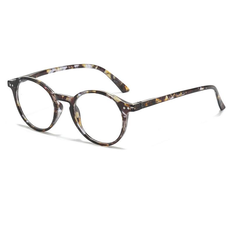 

Новый Модный Бренд Дизайн Круглый Принт Цветок Женские Очки для Чтения Фотохромные Анти Компьютерный Синий Свет Гиперметропия Очки 0