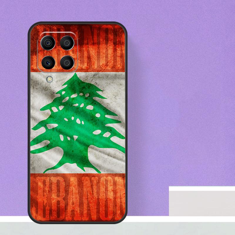 

Карта флага Ливана для Samsung Galaxy M13 M33 M53 M12 M32 M52 M14 M34 M54 M20 M51 M21 M30s M31s M15 M55 чехол Samsung M53