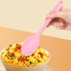 For Better Life 1Pc Soft Silicone Spoon Stirring  Long Handle Tableware Cooking Utensils Ladle Kitchen Accessories