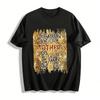 Happy Mother's Day Glitter Leopard Print Casual Top Pure Cotton T-shirt