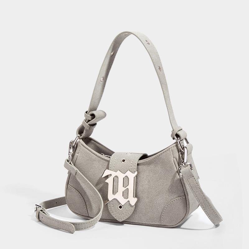 Niche Design Underarm Bag Matte Fashion Simple Shoulder Women'S Bag Trendy Crossbody Portable Small Bag